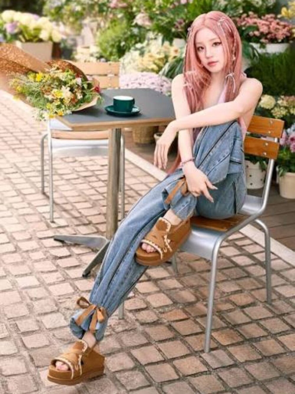 UGG Goldenstar Hi Artistitch Sandals - Picture 7 of 7
